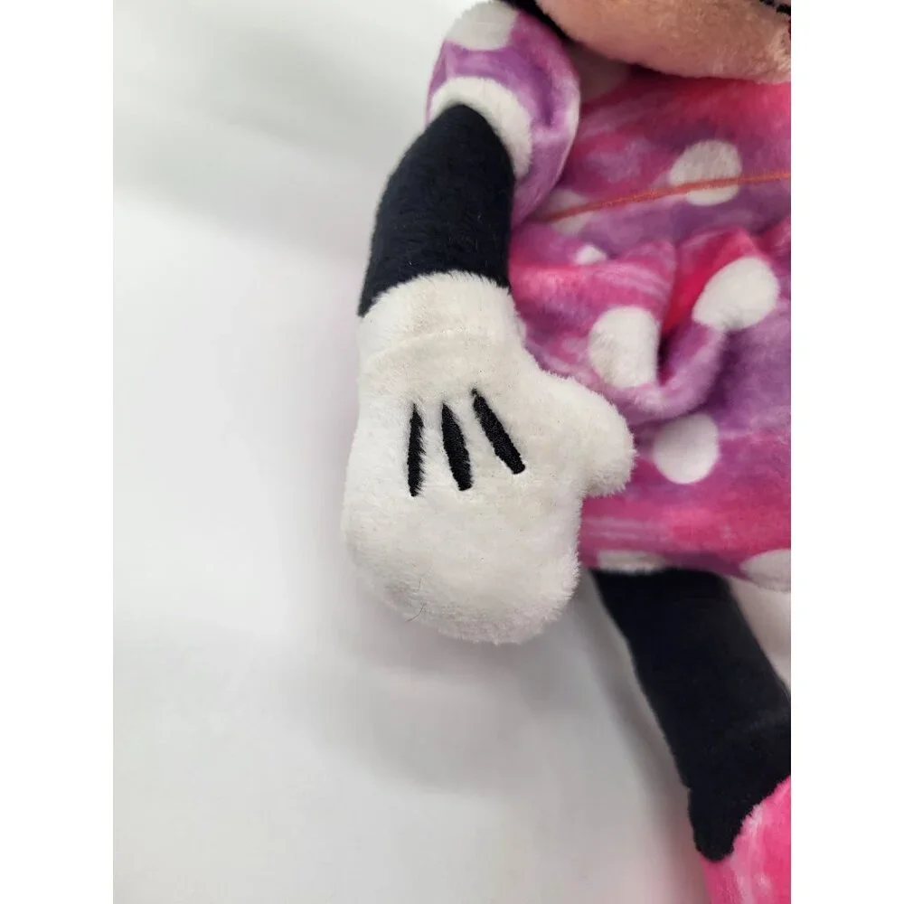 DISNEY x CHEWY Dog Toy Minnie Mouse Easter Bunny Ears Egg Squeaky Plush